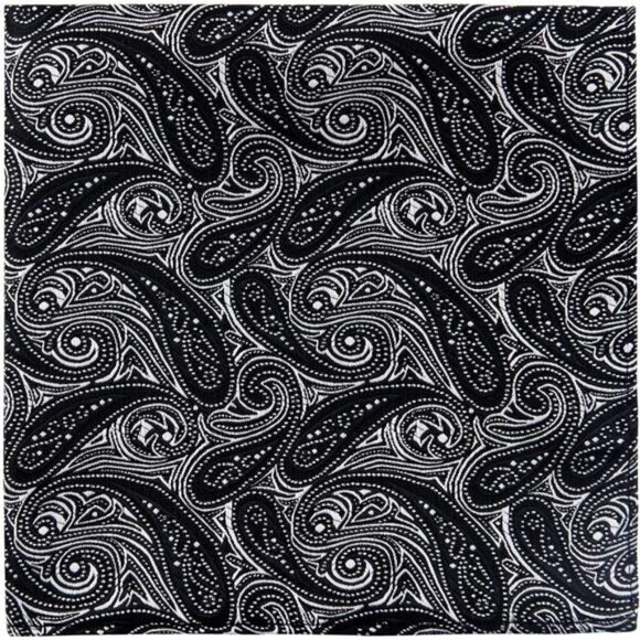 5 Piece Assorted Woven Microfiber Premium Pocket Square Gift Box Set - Picture 6 of 8